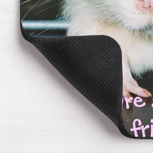 Bester Freund der Ratten! Mousepad (Ecke)