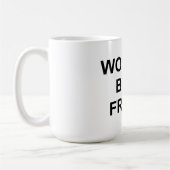 Bester Freund der Welt Kaffeetasse (Links)