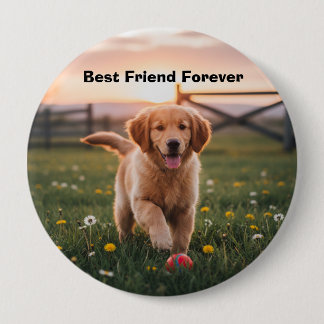 Bester Freund des Mannes Pin Button