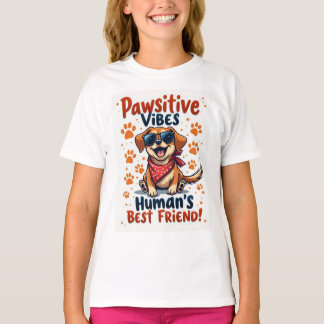 Bester Freund des Menschen Süßer Hund T-Shirt