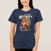 Bester Freund (Dunkelmodus) | Frauen Tri-Blend Shirt (Vorderseite)