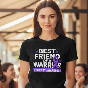 Bester Freund Epilepsie-Krieger Unterstützung Tri-Blend Shirt