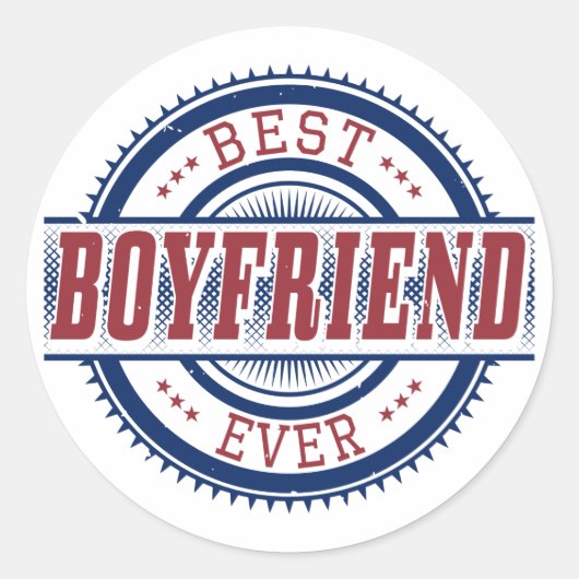Bester Freund Ever Sticker (Vorderseite)