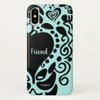 Bester Freund| "Friend" Hälfte| Trendmuster
