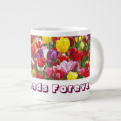Bester Freund für immer! Jumbo-Tasse (Vorderseite Rechts)