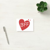 Bester Freund für immer Post-it Klebezettel (Büro)