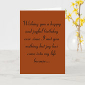 BESTER FREUND-GEBURTSTAGS-KARTE KARTE (Gelbe Blume)