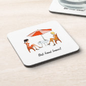 Bester Freund Getränkeuntersetzer (Linke Seite)