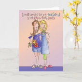 Bester Freund - Grußkarte Karte (Gelbe Blume)