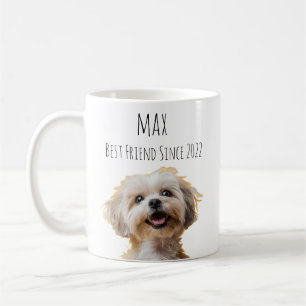 Bester Freund Haustier individuelles Foto seit Jah Kaffeetasse