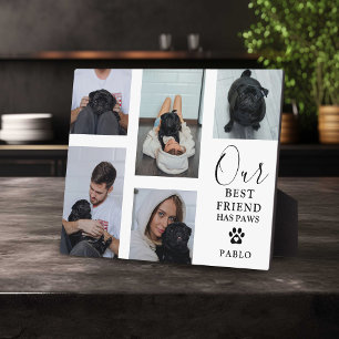 'Bester Freund Hund' Foto-Raster-Andenken-Geschenk Fotoplatte