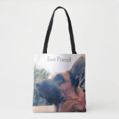 Bester Freund. Hund Tasche (Vorderseite)