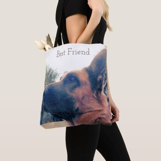 Bester Freund. Hund Tasche (Von Nahem)