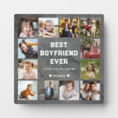 Bester Freund je 12 Foto Collage Fotoplatte (Vorderseite)