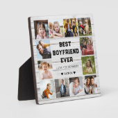 Bester Freund je 12 Foto Collage Fotoplatte (Vorderseite)