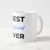 Bester Freund je Black Jumbo-Tasse (Vorderseite Rechts)
