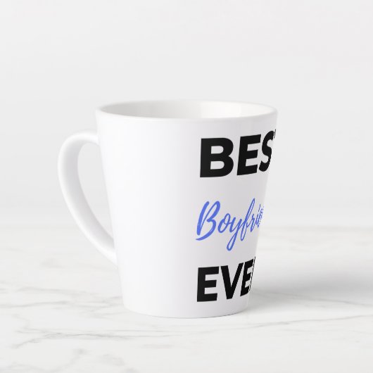 Bester Freund je Black Milchtasse (Linke Ecke)