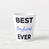 Bester Freund je Black Milchtasse (Vorderseite)