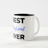 Bester Freund je Black Zweifarbige Tasse (VorderseiteRechts)