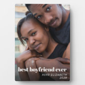 Bester Freund je Foto Fotoplatte (Vorderseite)