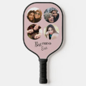 Bester Freund je Foto-Vorlage Pickleball Paddle (Vorderseite)