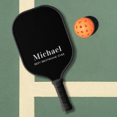 Bester Freund je Monogram Black Pickleball Schläger