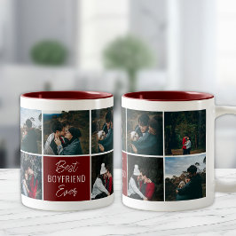 Bester Freund je Personalisiertes Foto Kaffee Tass Zweifarbige Tasse