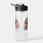 Bester Freund je! Zugelassenes Textdesign Trinkflasche (Rechts)