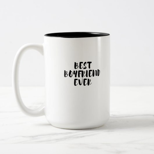 Bester Freund je Zweifarbige Tasse (Links)