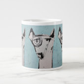 Bester Freund Jumbo-Tasse (Vorderseite)
