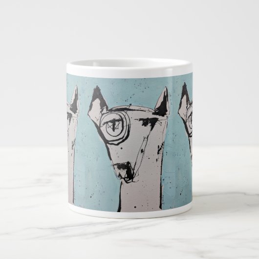Bester Freund Jumbo-Tasse (Vorderseite)