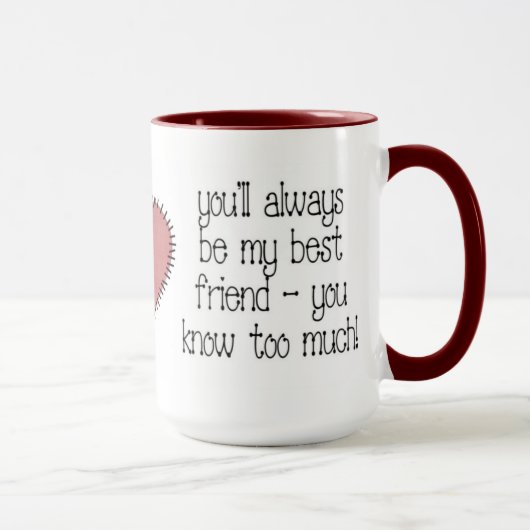 Bester Freund Kaffeebecher Tasse (Rechts)