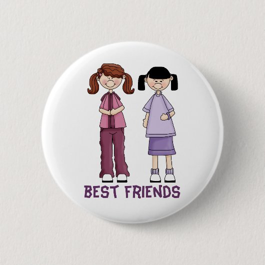 Bester Freund-Knopf Button (Vorderseite)