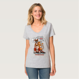 Bester Freund (Leichtmodus) | Frauen V-Ausschnitt T-Shirt