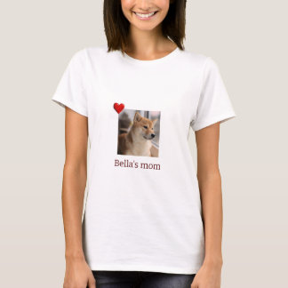 Bester Freund, liebende Mutter – Individuelles Hun T-Shirt