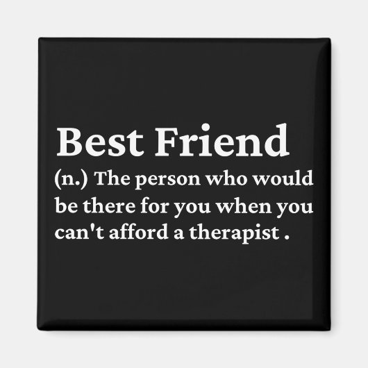 Bester Freund Magnet (Vorne)