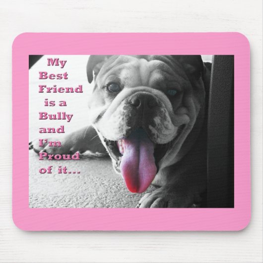 bester Freund Mousepad (Vorne)