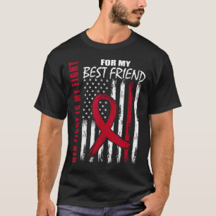 Bester Freund Multiples Myelom-Bewusstsein Amerika T-Shirt