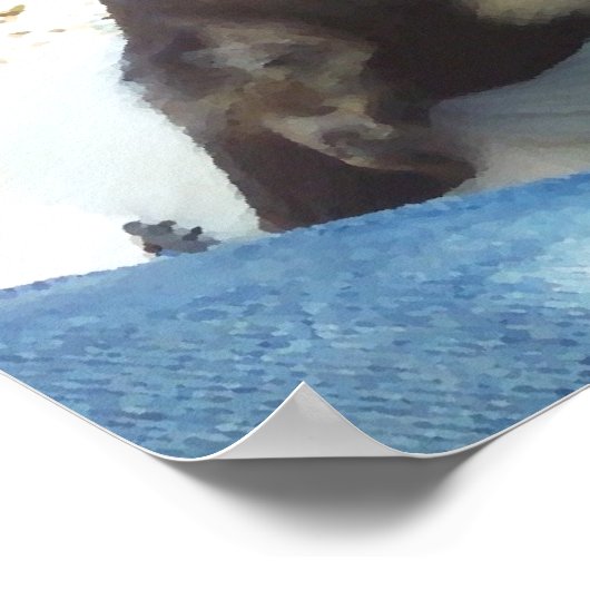 Bester Freund Poster (Ecke)