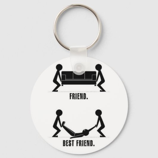 Bester Freund Schlüsselanhänger (Vorderseite)