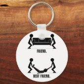 Bester Freund Schlüsselanhänger (Vorderseite)