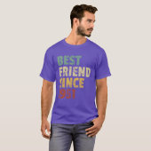 Bester Freund seit 1951 Funny Birthday Slogan Frie T-Shirt (Vorne ganz)