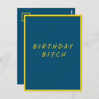 Bester Freund Spaß GLÜCKLICH GEBURTSTAG einfache A Postkarte