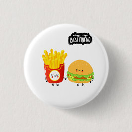 Bester Freund Süßes Essen Button