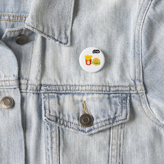 Bester Freund Süßes Essen Button (Beispiel)