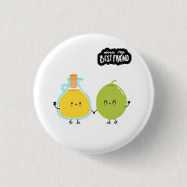 Bester Freund Süßes Essen Button
