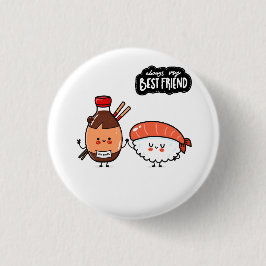 Bester Freund Süßes Essen Button