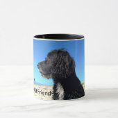 Bester Freund Tasse (Zentrum)