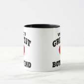 Bester Freund Tasse (Zentrum)