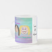 Bester Freund-Tasse Mattglastasse (Vorderseite Links)